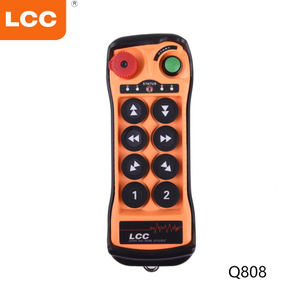 Q808 8 按钮发射器电动葫芦桥式起重机无线电遥控开关