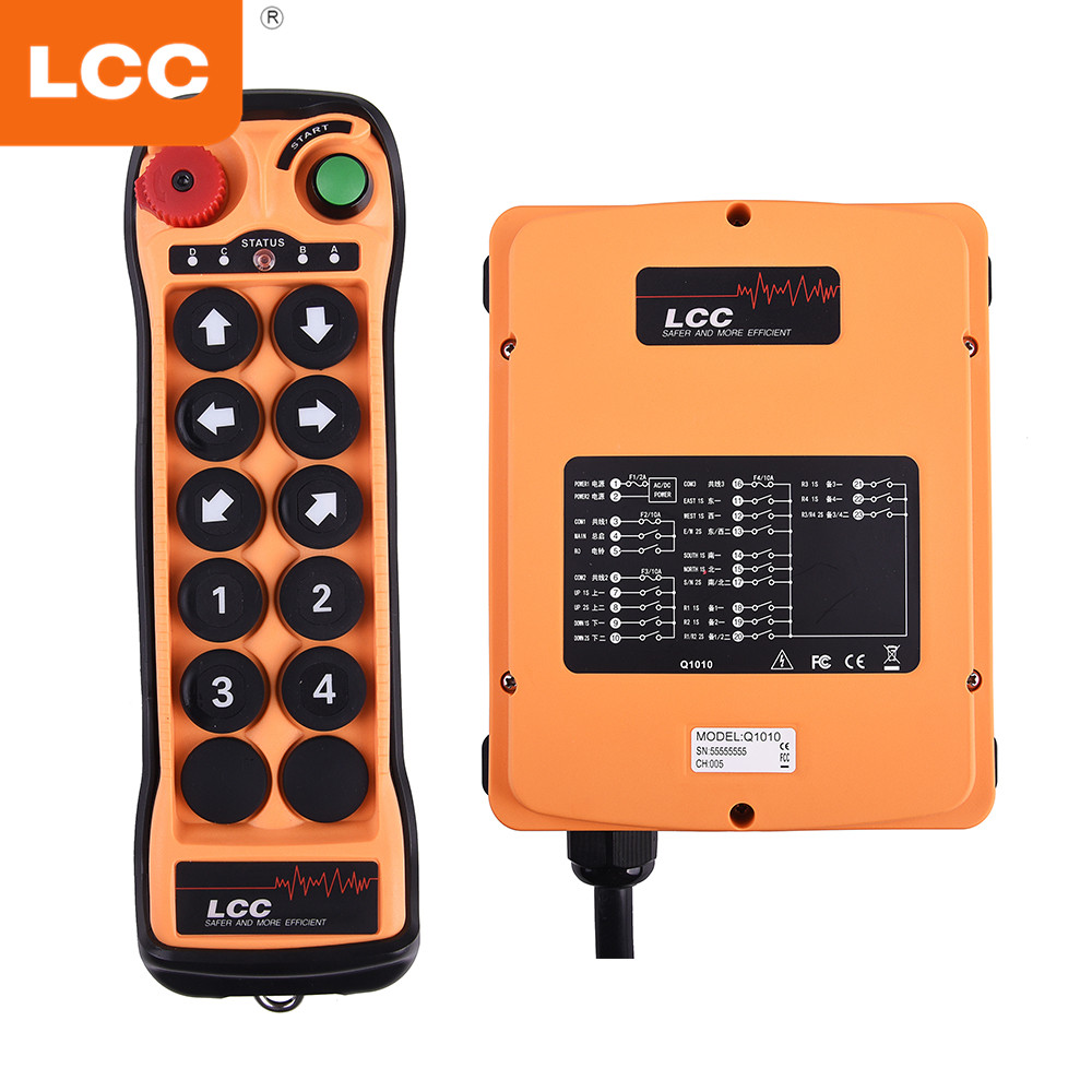 Q1010 低价工业 10 键起重机无线电遥控器