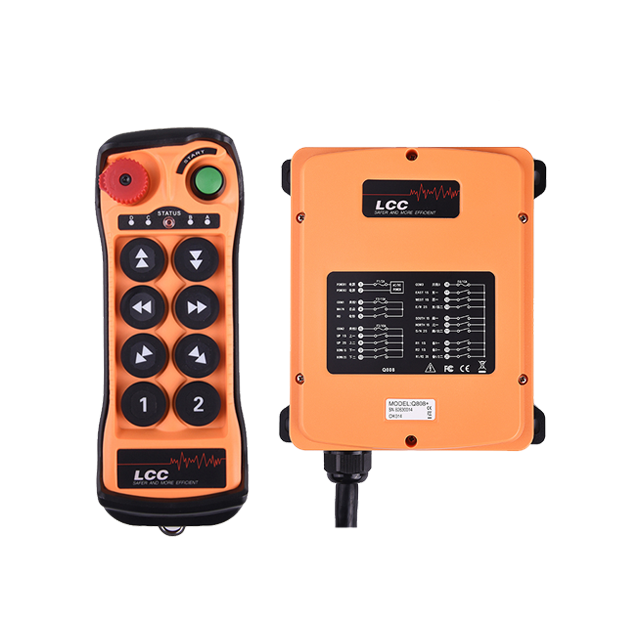 Q808工业8键葫芦无线遥控器